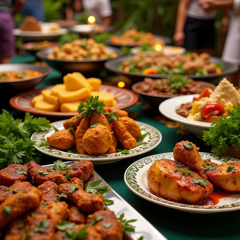  Jamaican Catering Buffet Setup