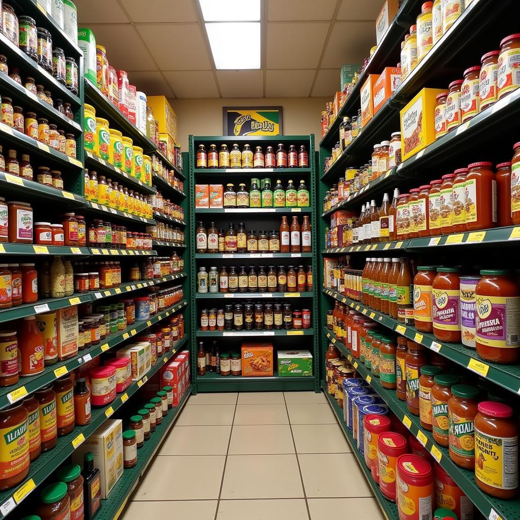 Exploring Jamaican Food Products in a Grocery Store