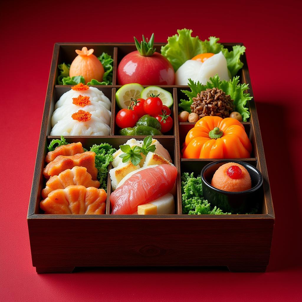 Japanese Food Art Presentation