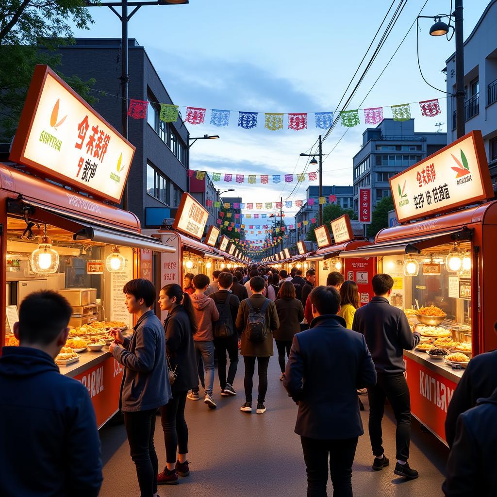 Japanese food truck festival