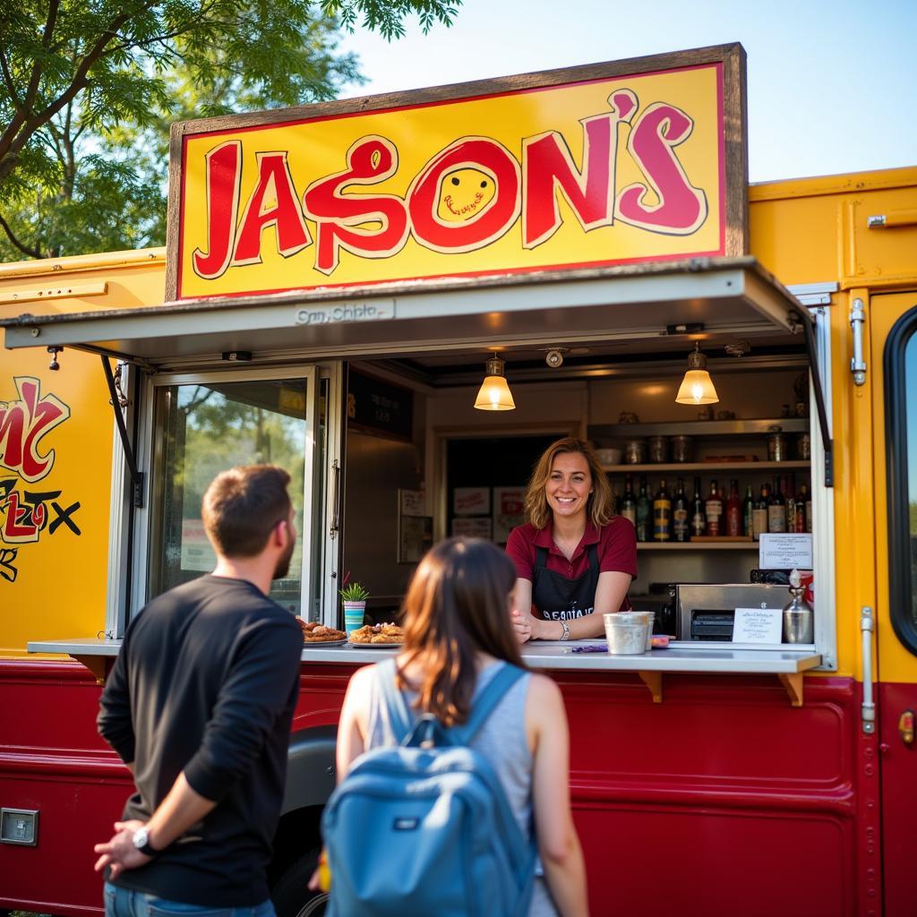 Jason's Lunchbox Food Truck exterior