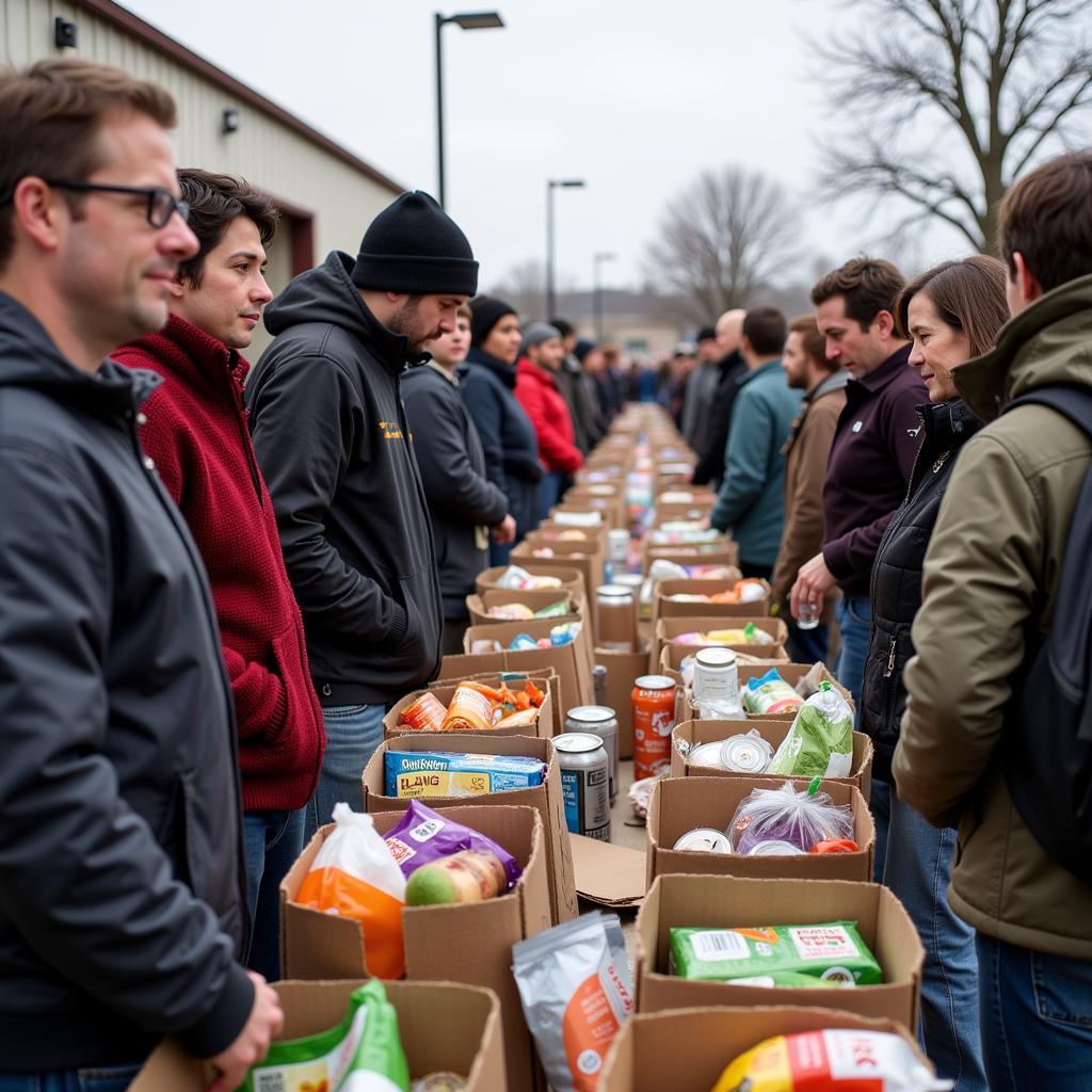 Joplin food bank distribution