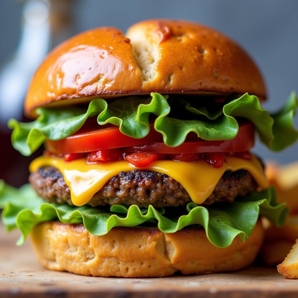 Plant-Based Burger Sensation