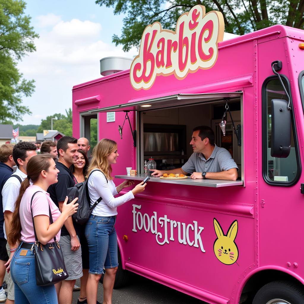 Ken and Barbie Food Truck exterior