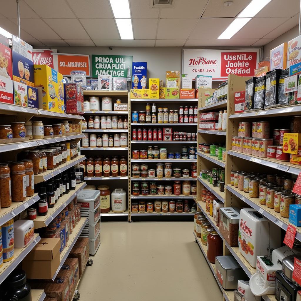 King Food Saver Interior Aisles