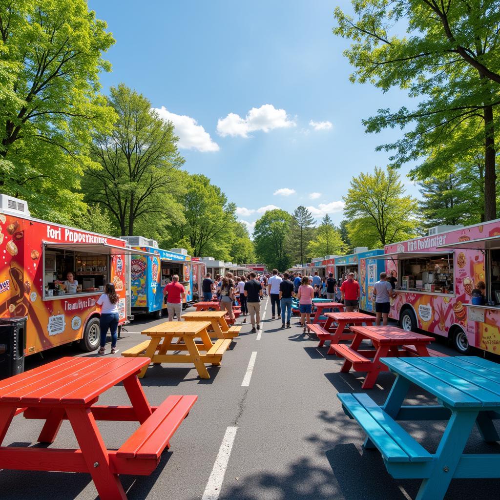 Food Truck Park in King of Prussia