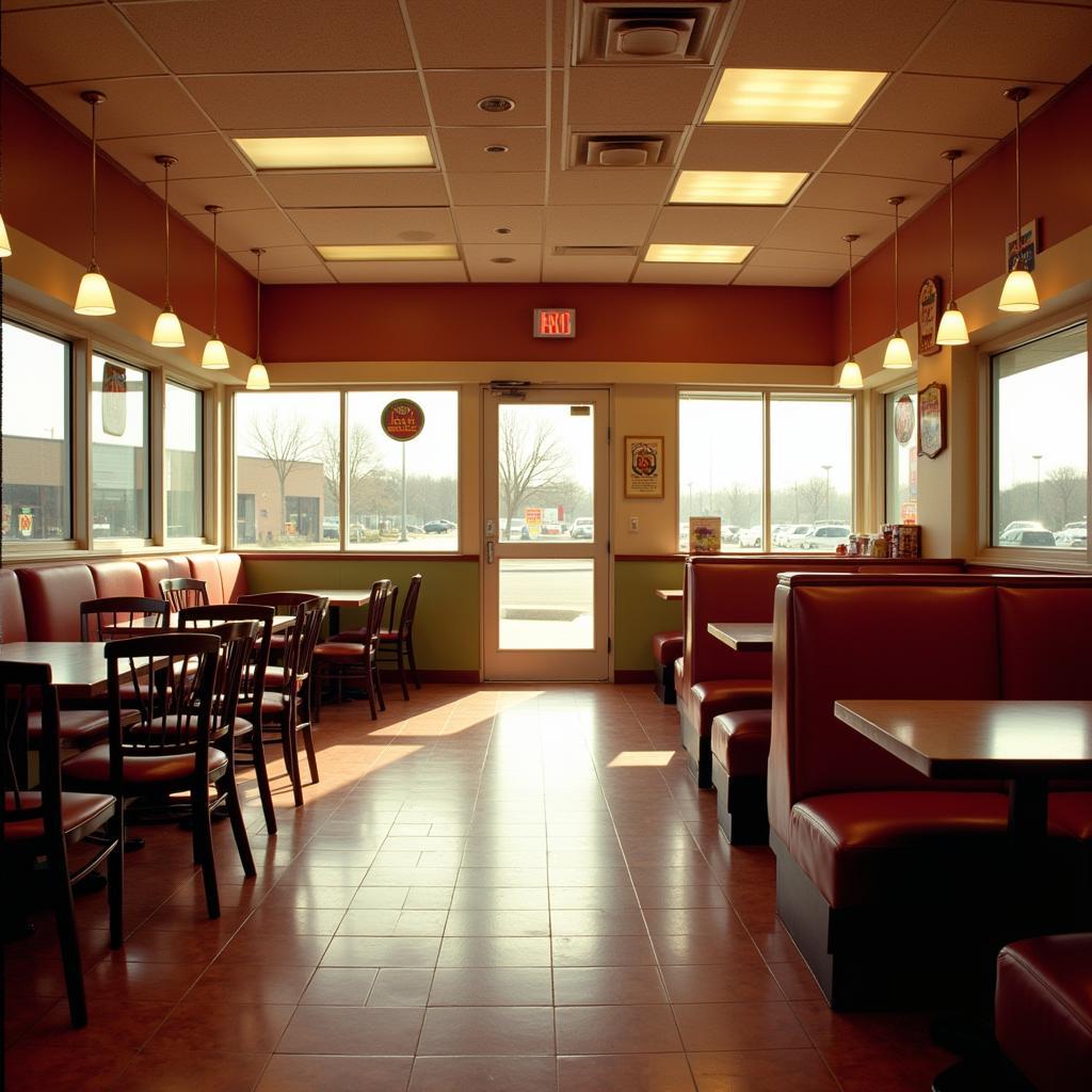 Kirby Foods Interior Dining Area