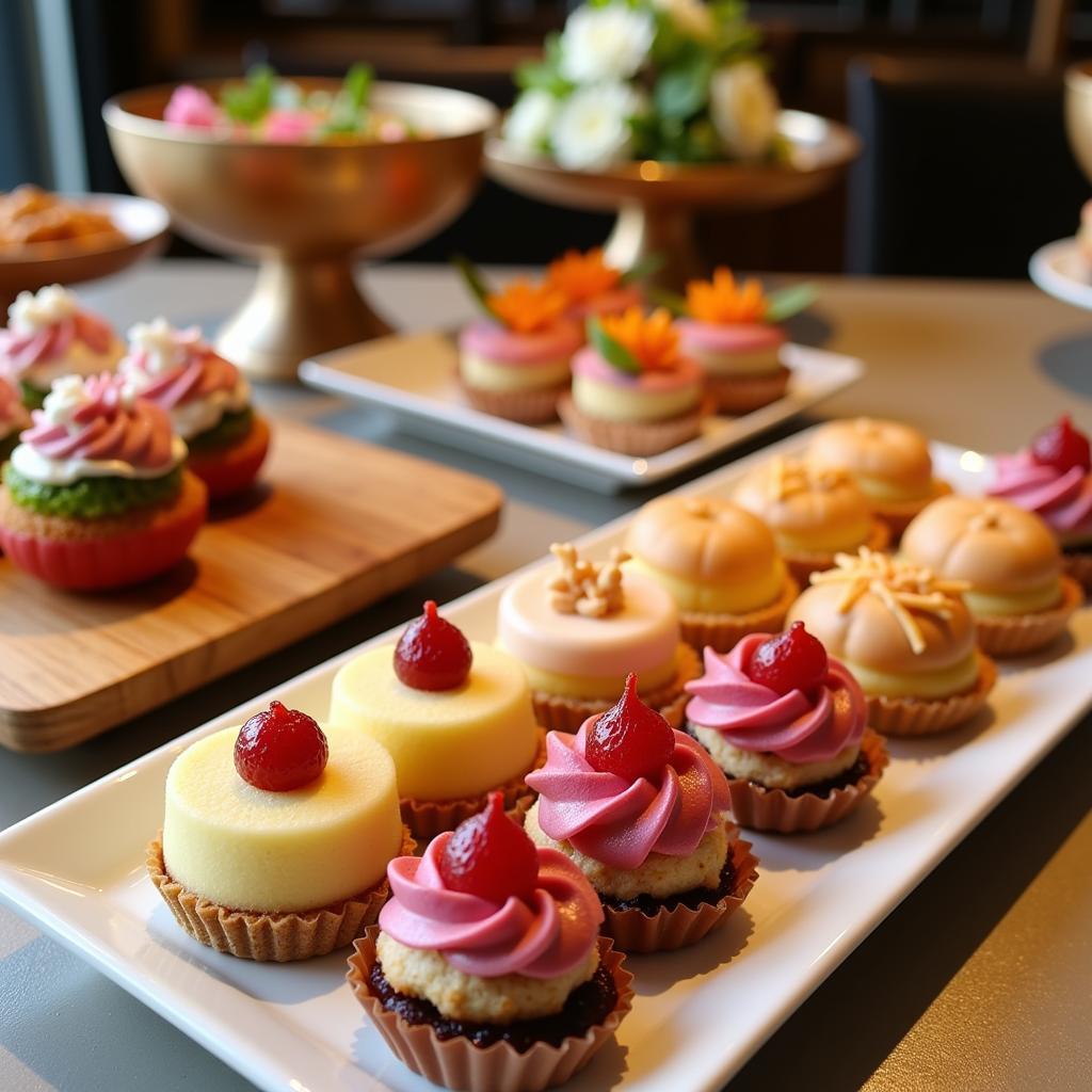 Korean Food Catering Dessert Table