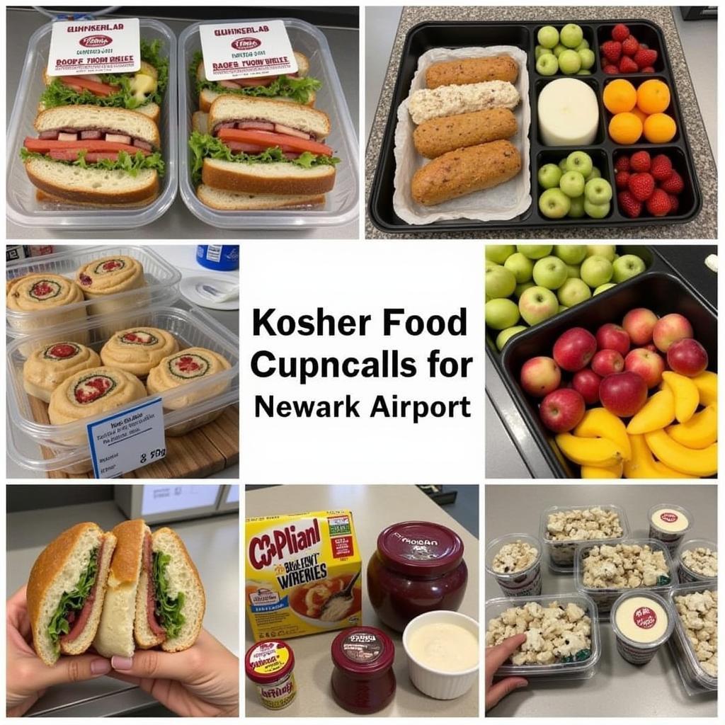 Kosher food options at Newark Airport