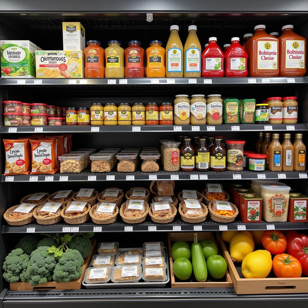  A selection of kosher products in a Lisbon grocery store