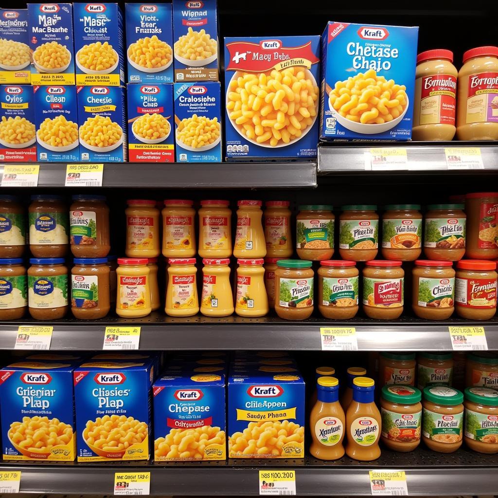 Kraft Food Products Display