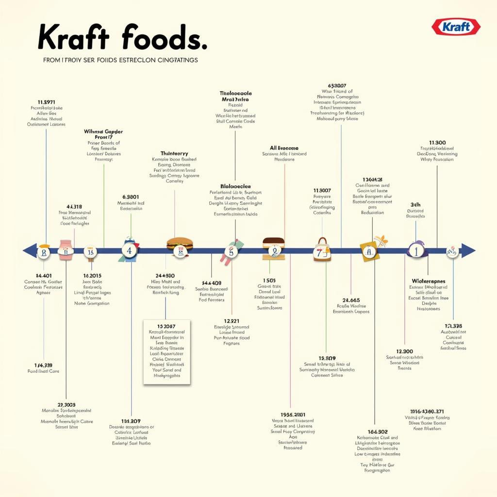 Kraft Foods Historical Timeline