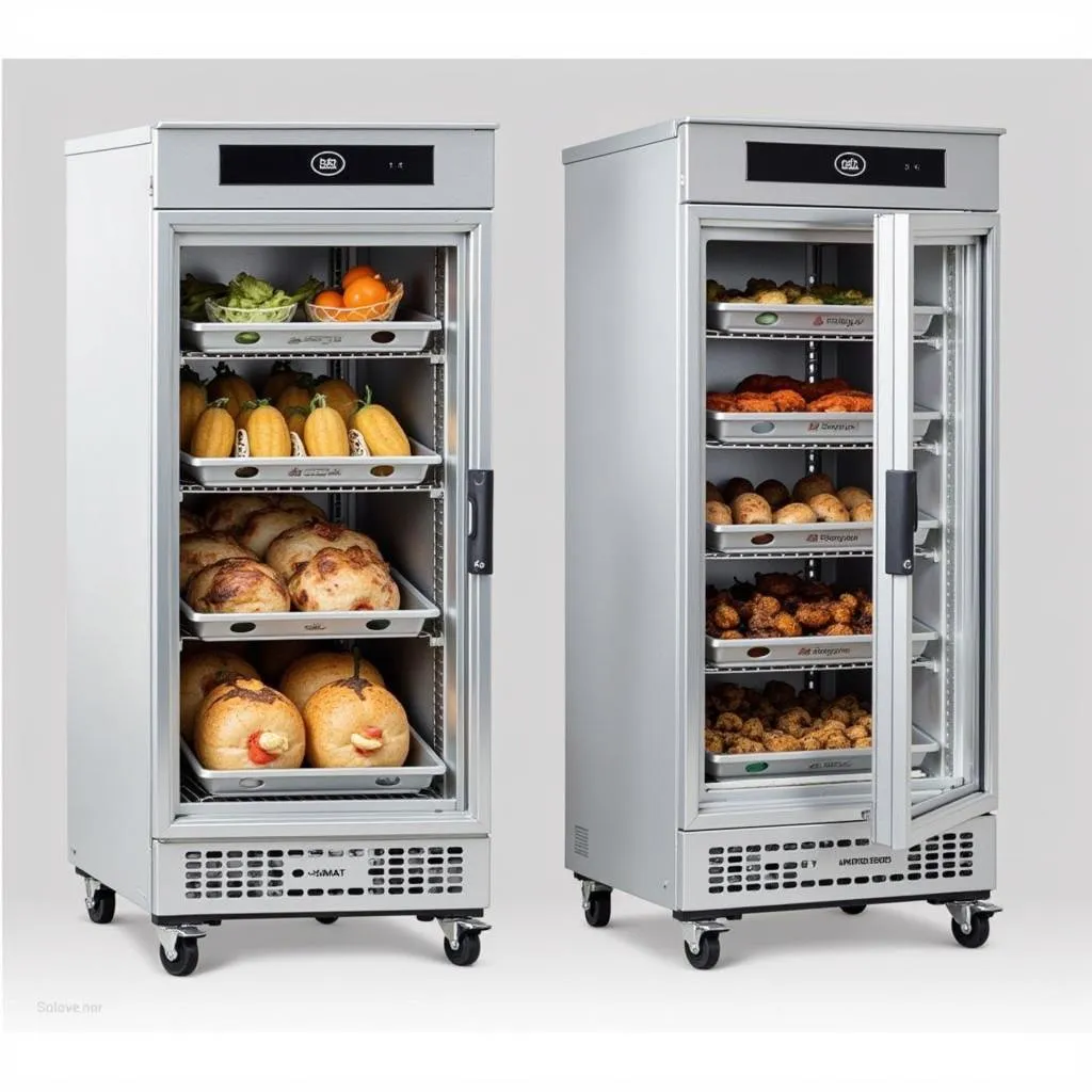 Large Capacity Floor-Standing Food Warmer Cabinet for Catering