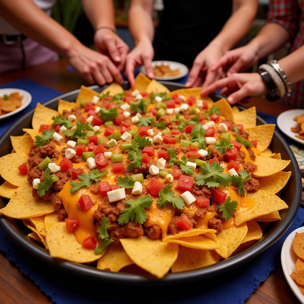 Large Nacho Food Tray for Parties