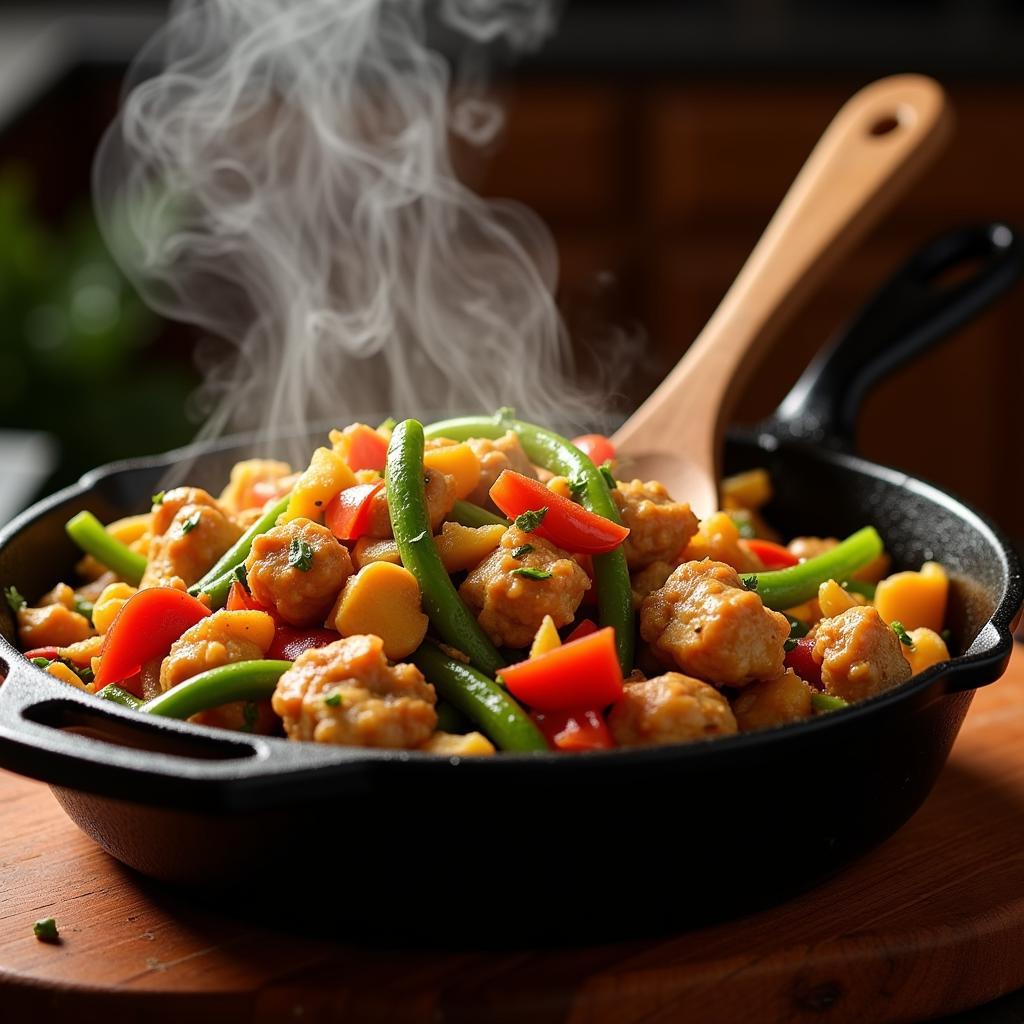 Chicken and Vegetable Skillet Meal