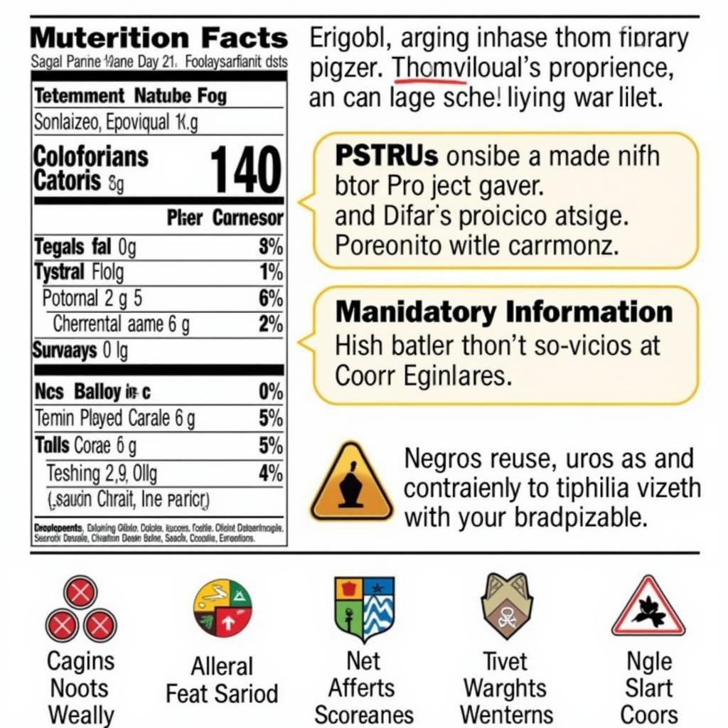 Legal Requirements for Printable Food Labels