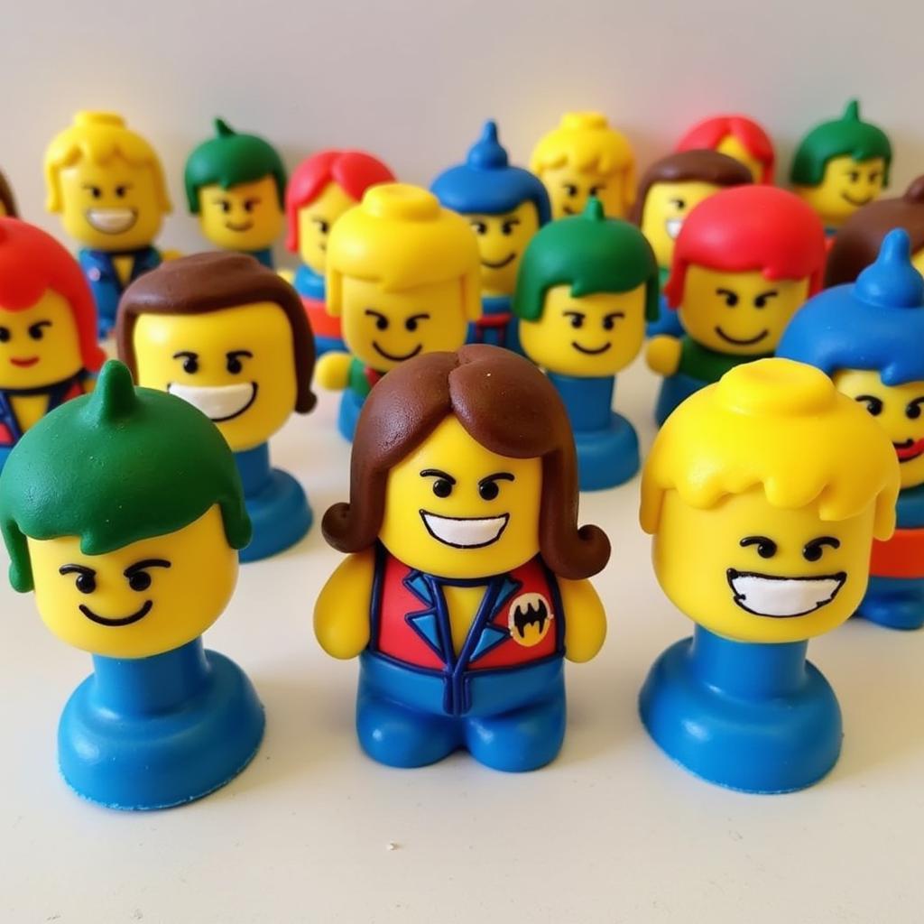 Playful Lego Cake Pops