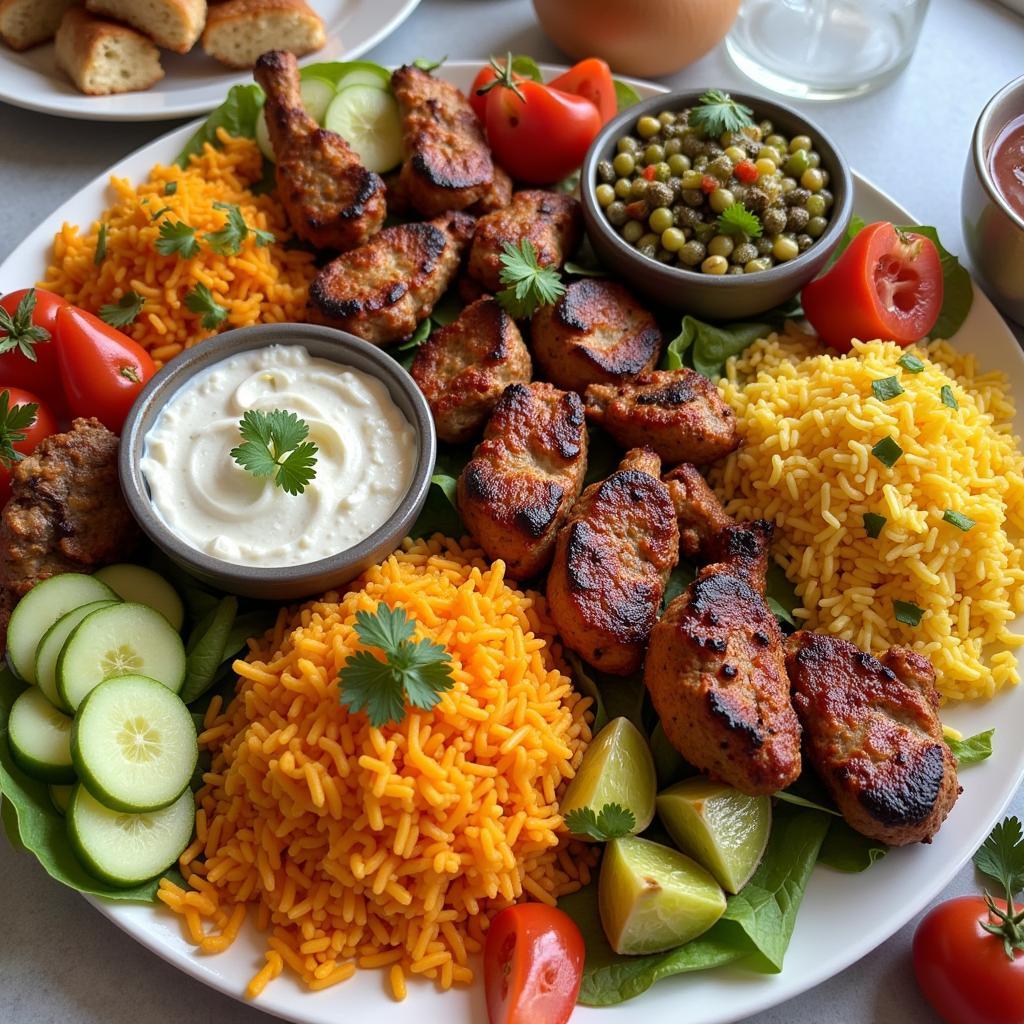 Vibrant Lezza Foods Platter