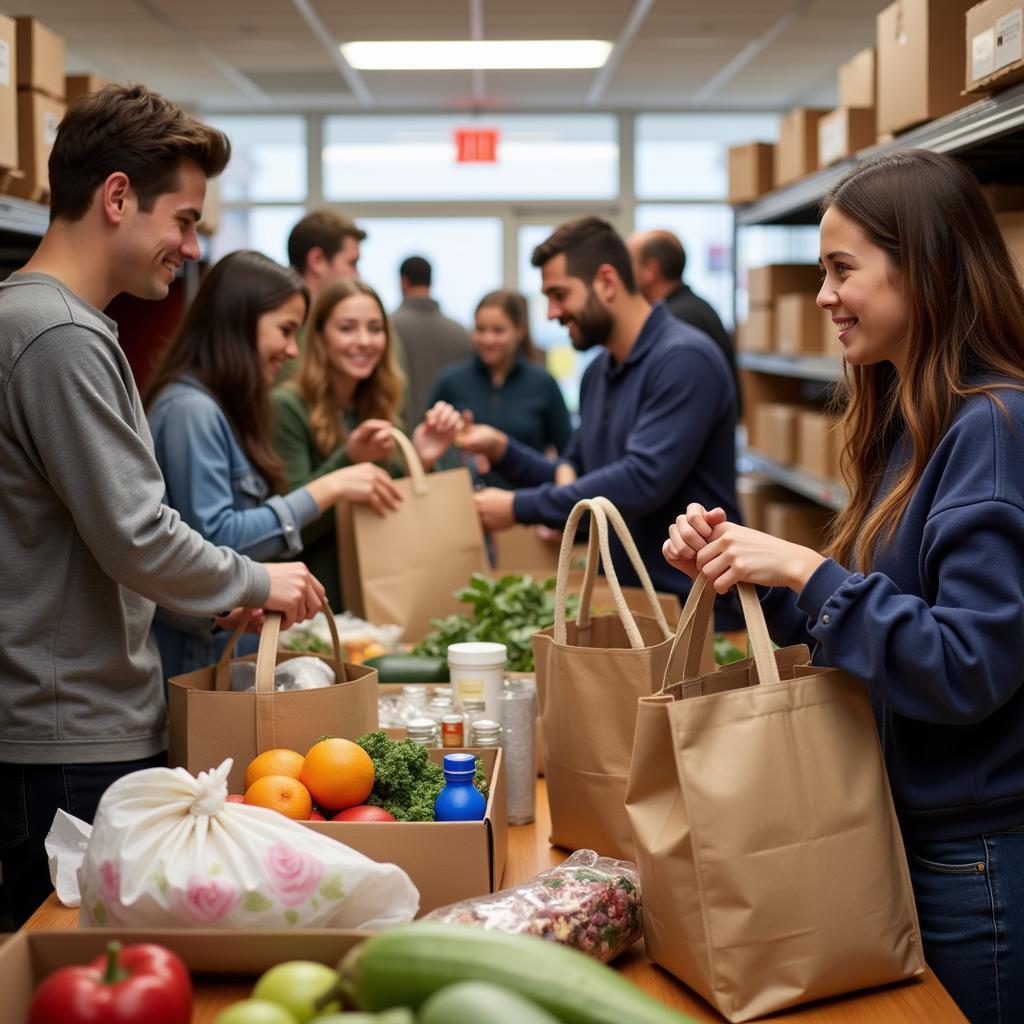 Community Support at Life Cathedral Food Pantry