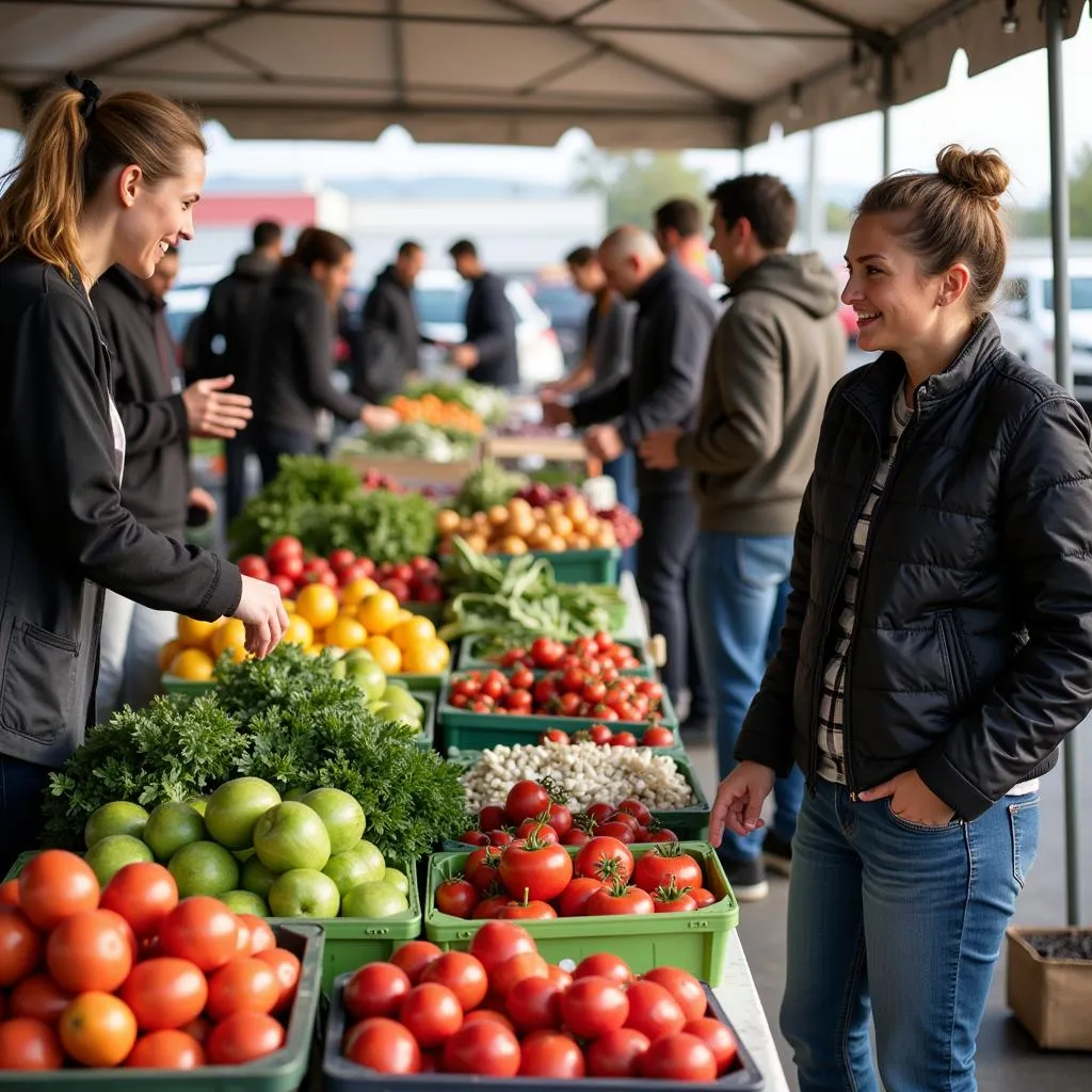 Local Farmers Market with Ligo Food Products