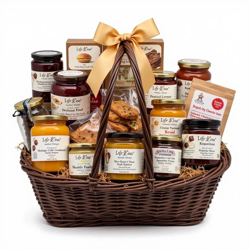 Lily Lou's Specialty Foods Gift Basket 