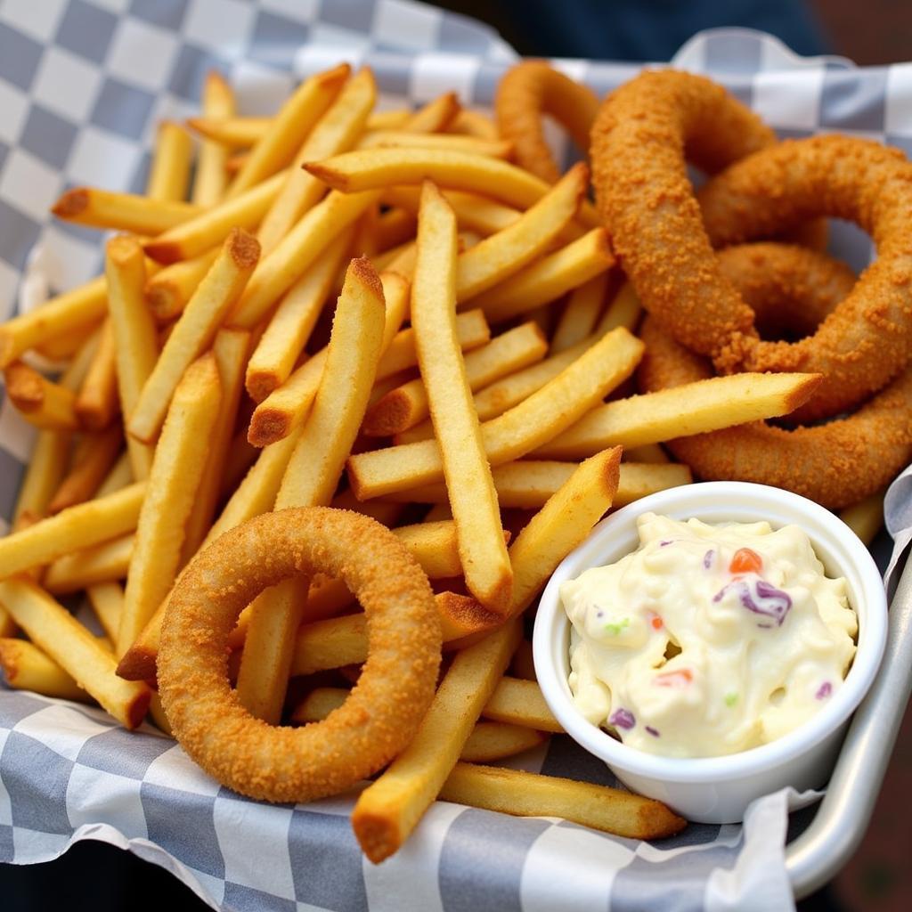 Assortment of Little Nicky's Food Truck Sides