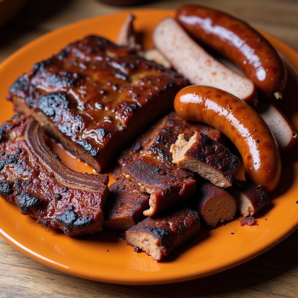 Authentic Texas BBQ in Llano