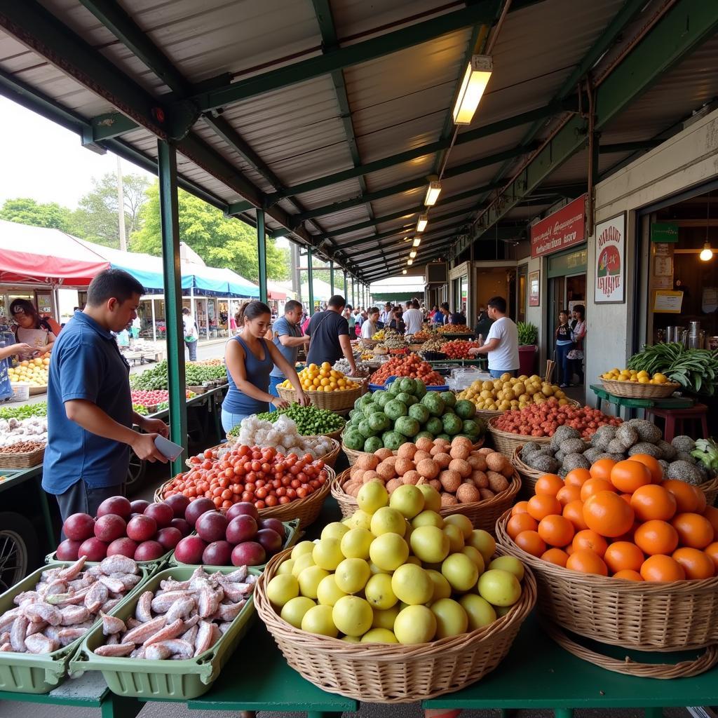 Local Hawaiian Food Market