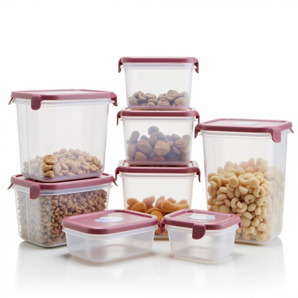 Lock & Lock Pet Food Containers in Variety of Sizes