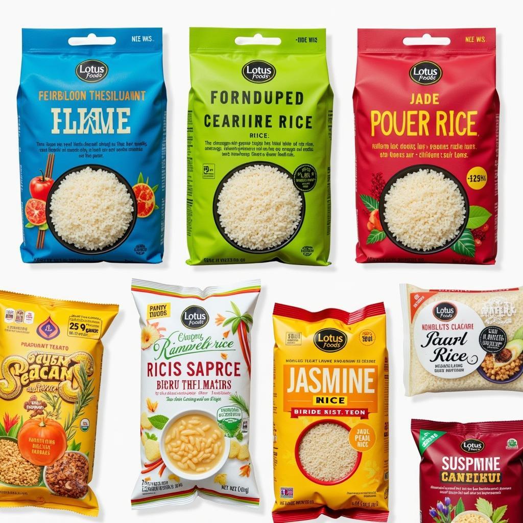 Lotus Foods Product Range