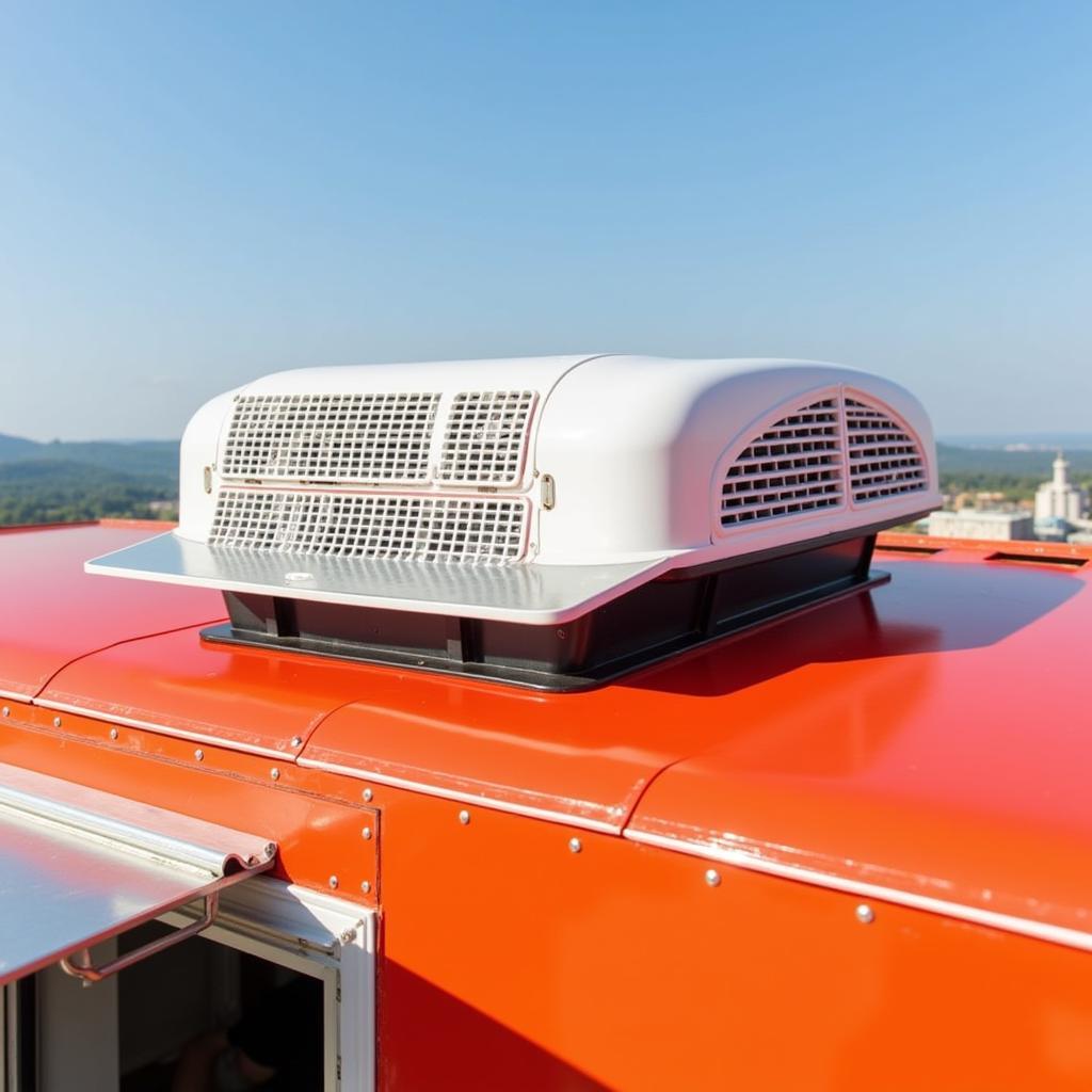 Low Profile Exhaust Fan Installation on Food Truck