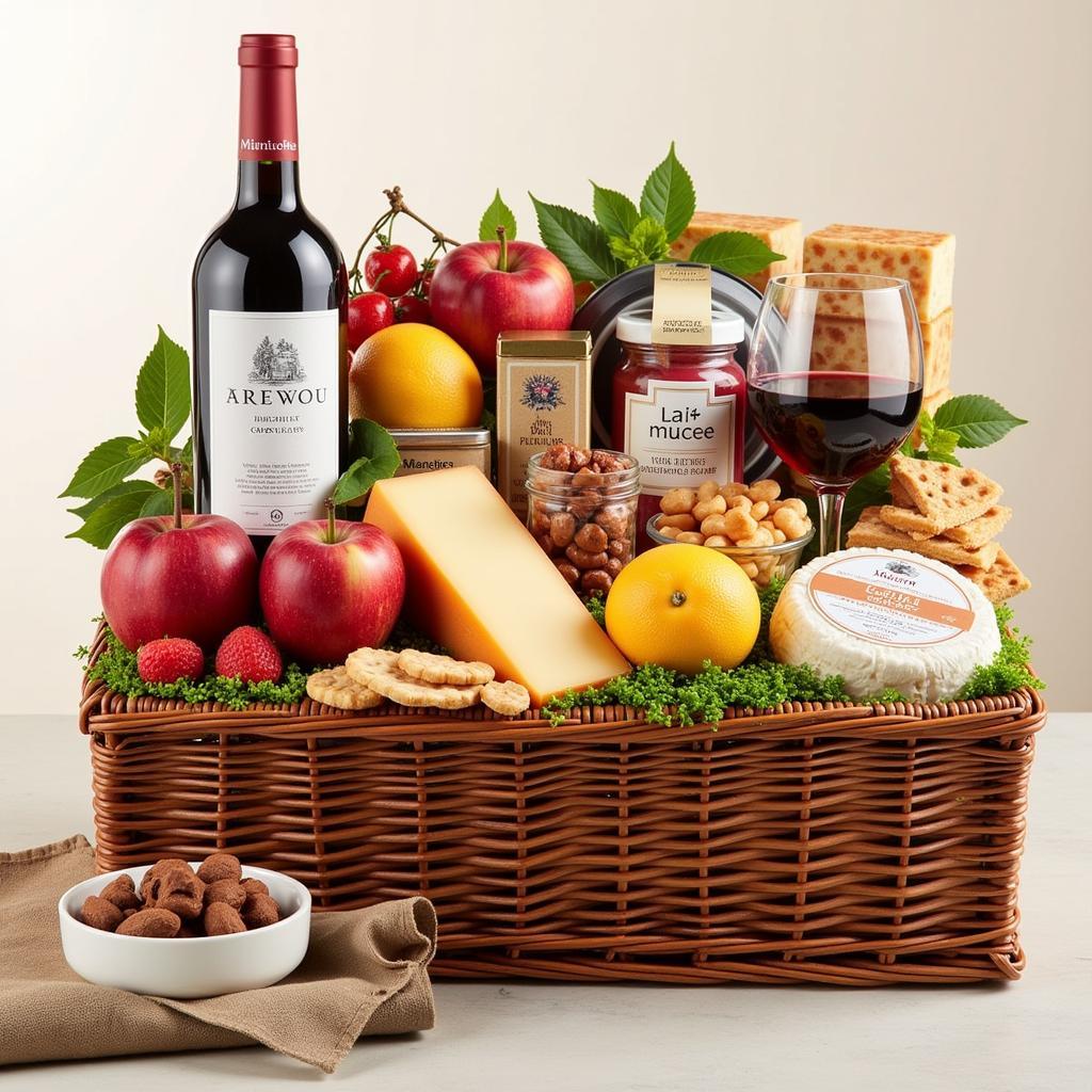 Luxury Food and Wine Hamper UK