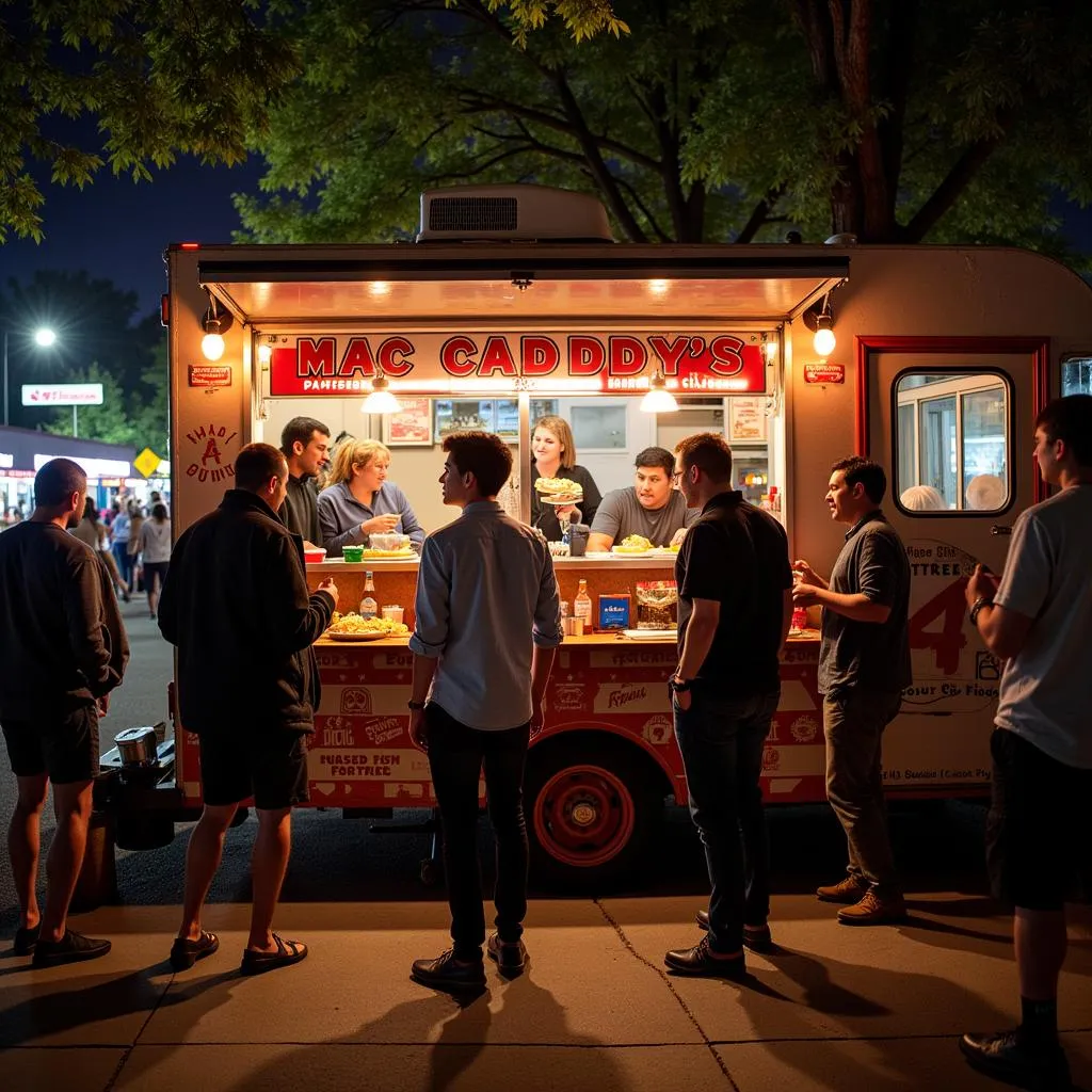 Mac Daddy's Food Truck Customers