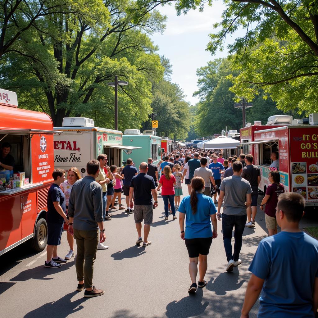 Macon GA Food Truck Community Gathering