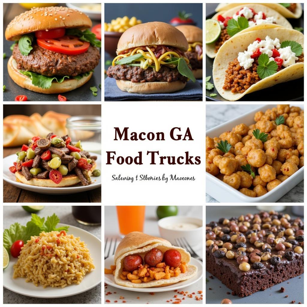 Diverse Cuisine at Macon GA Food Trucks