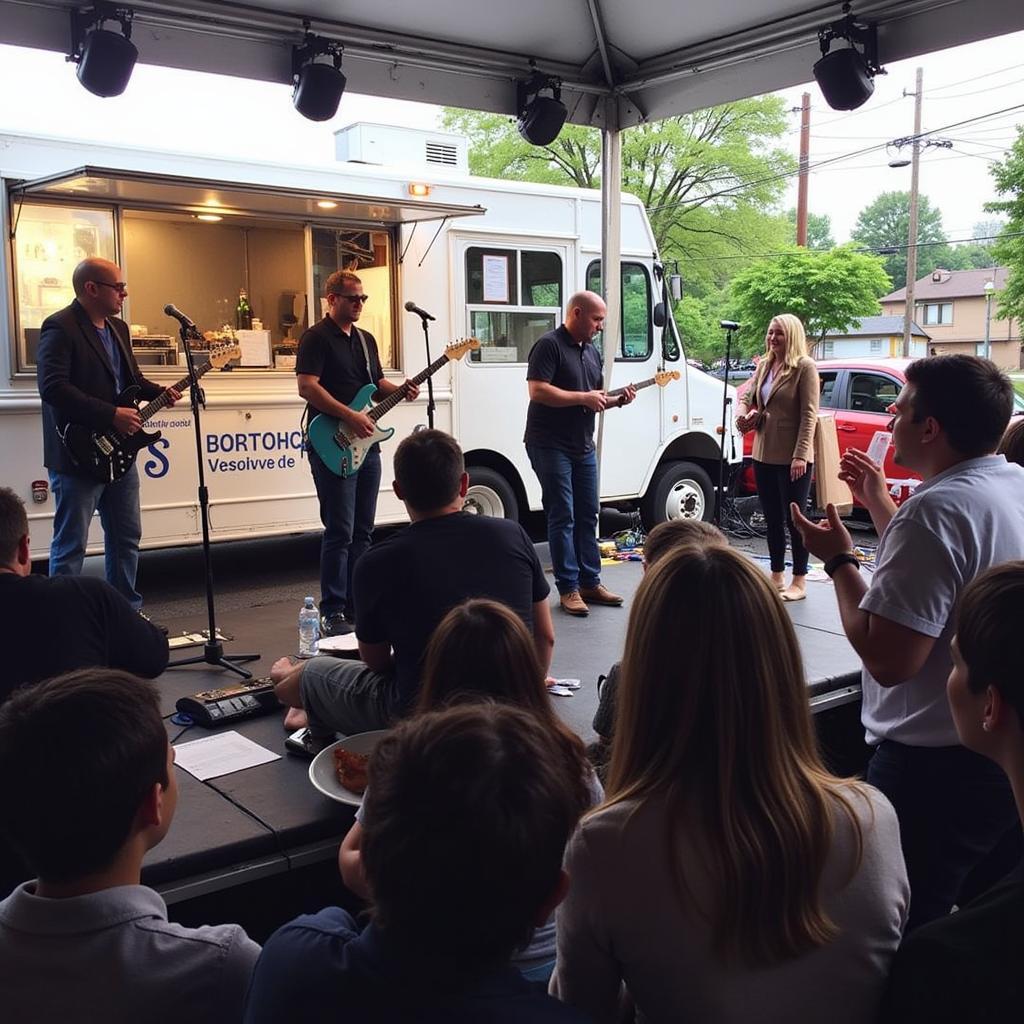 Live Music Entertainment at the Mahwah Food Truck Festival