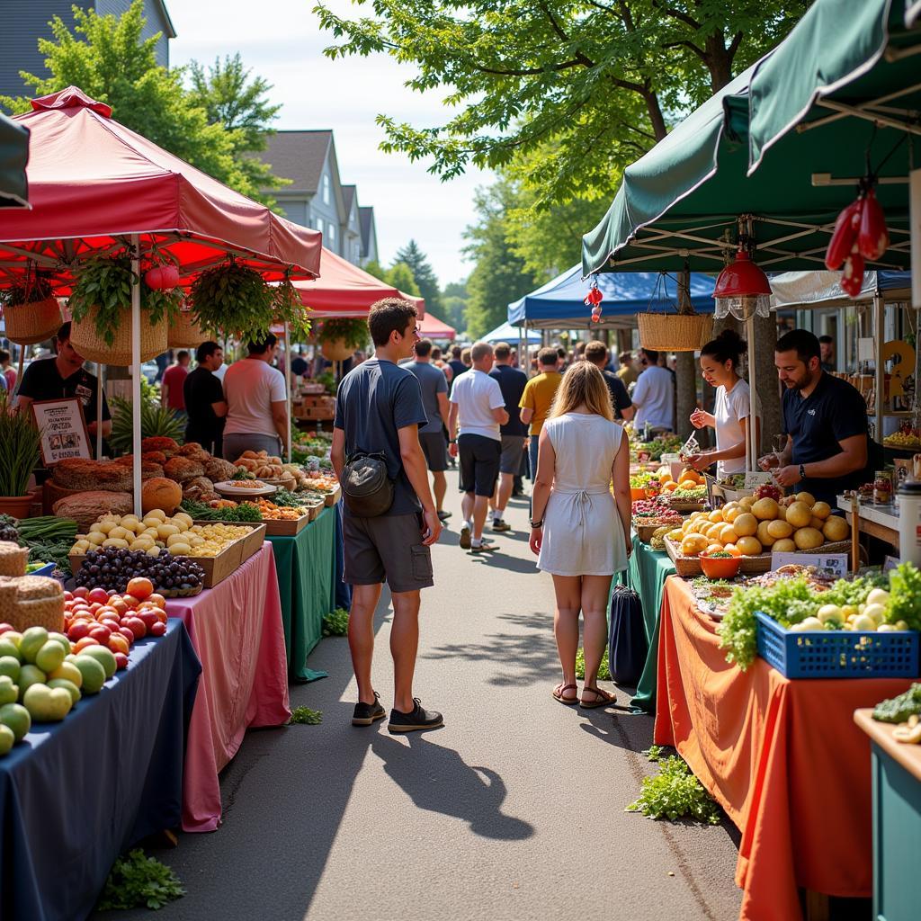 Vibrant Maine Farmers Market