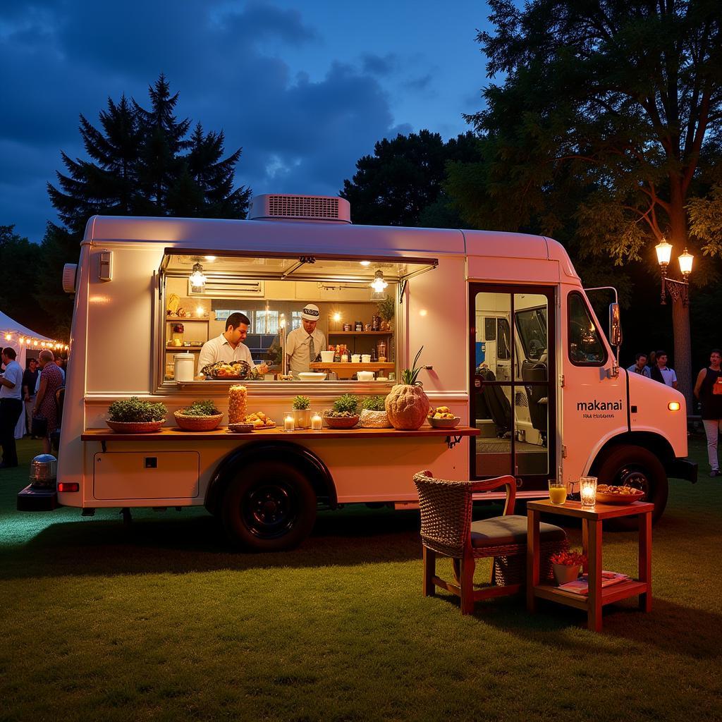 Makanai Food Truck at a Private Event