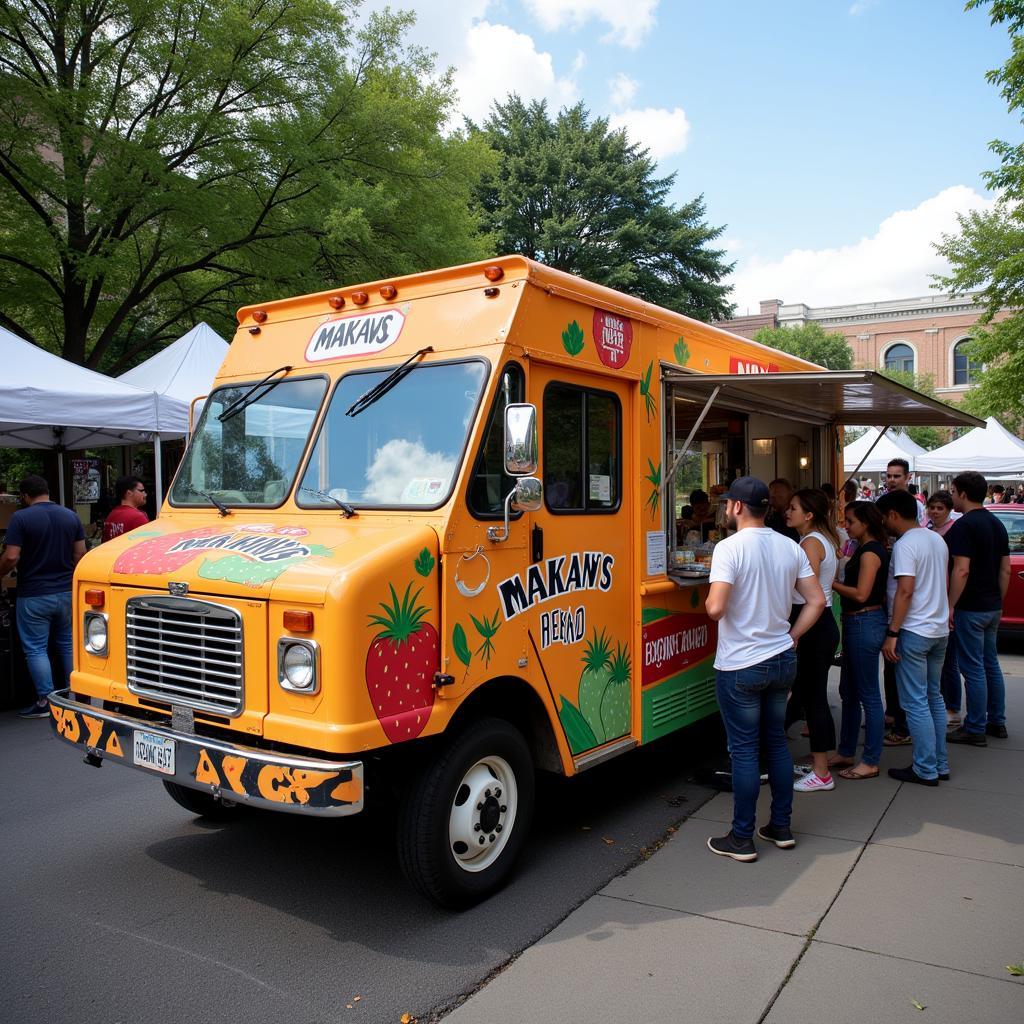 Makaw's Food Truck exterior view