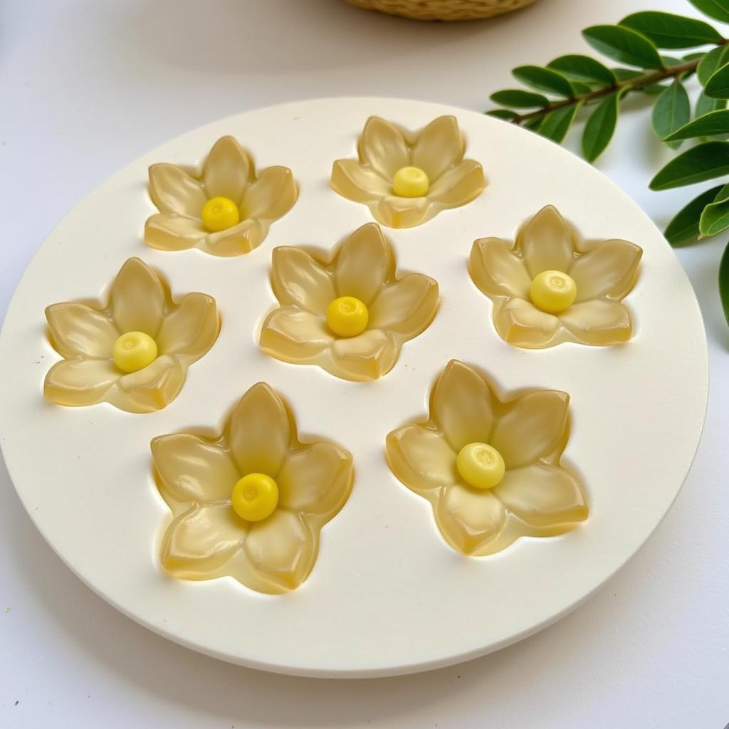 The process of making flower food bears