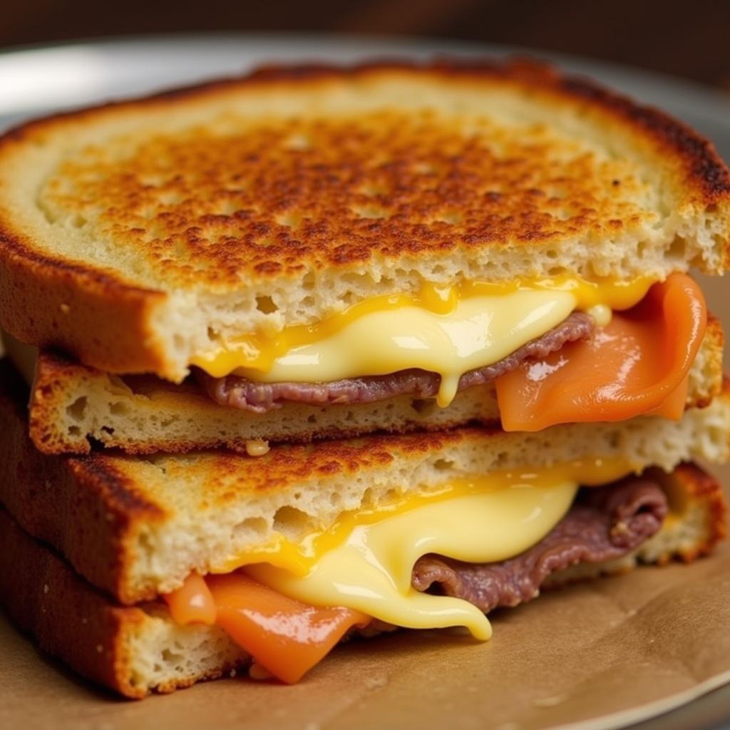 Mama Meltz Signature Grilled Cheese Sandwich