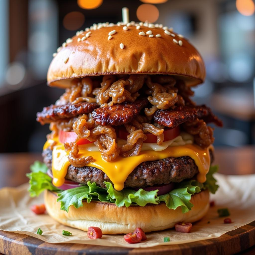 Man vs. Food Knoxville Burger Challenge