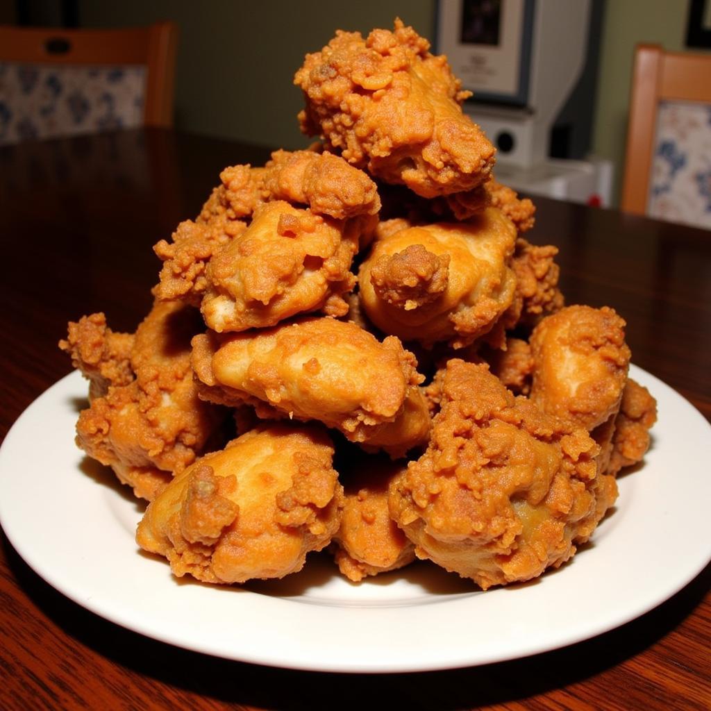 Man vs Food Challenge: Olde Pink House Fried Chicken