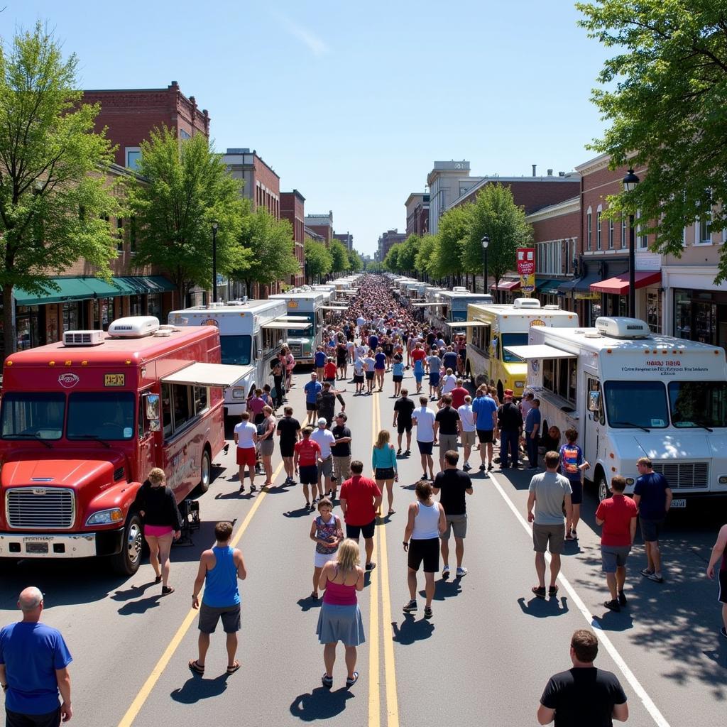 Food Truck Festival in Downtown Manassas