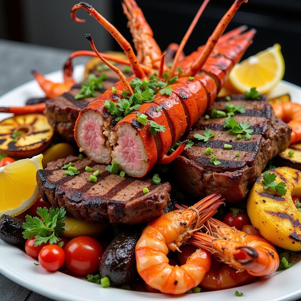 A Vibrant Mar Y Tierra Platter