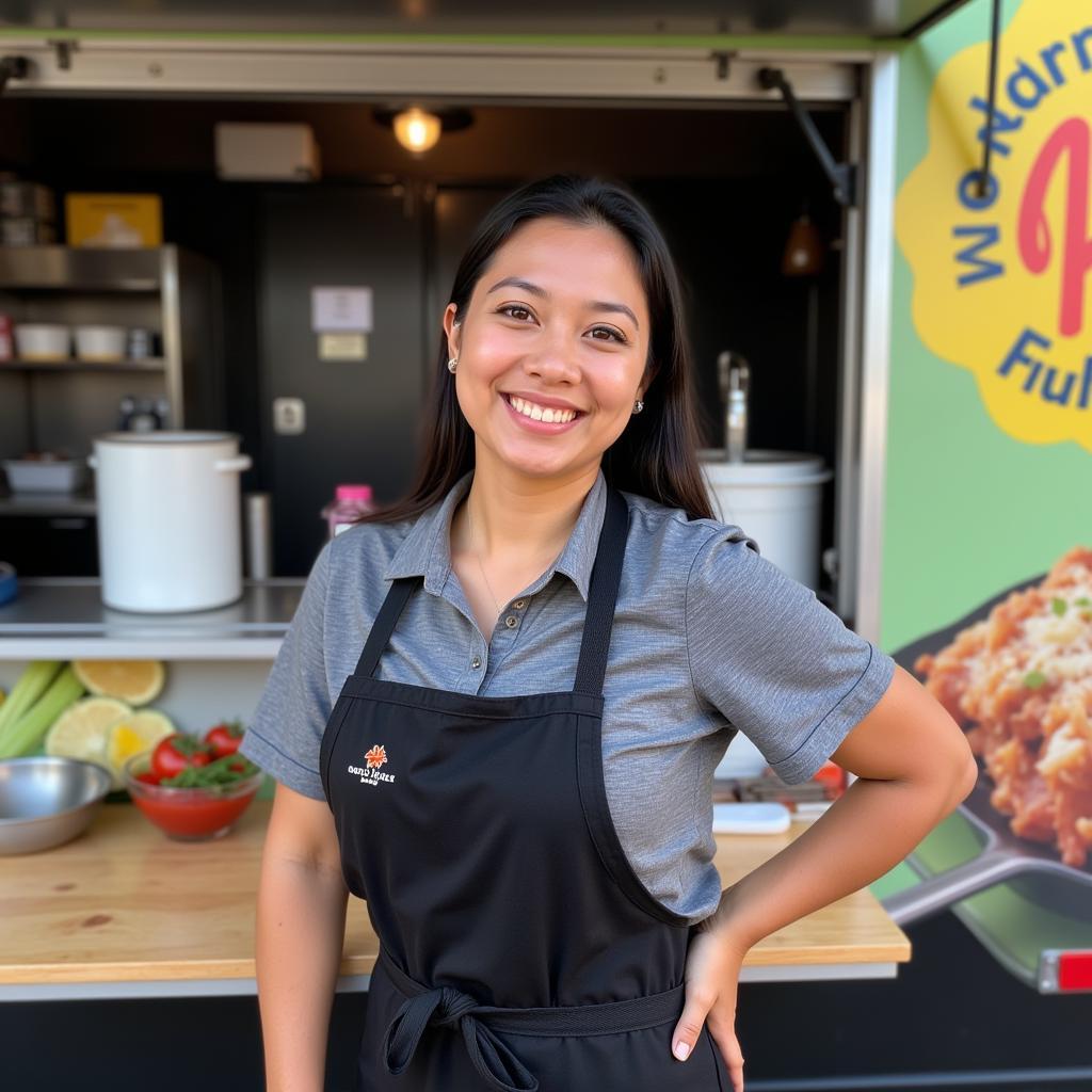 Maria Sanchez, Owner of Mama's Magic Kitchen Food Truck