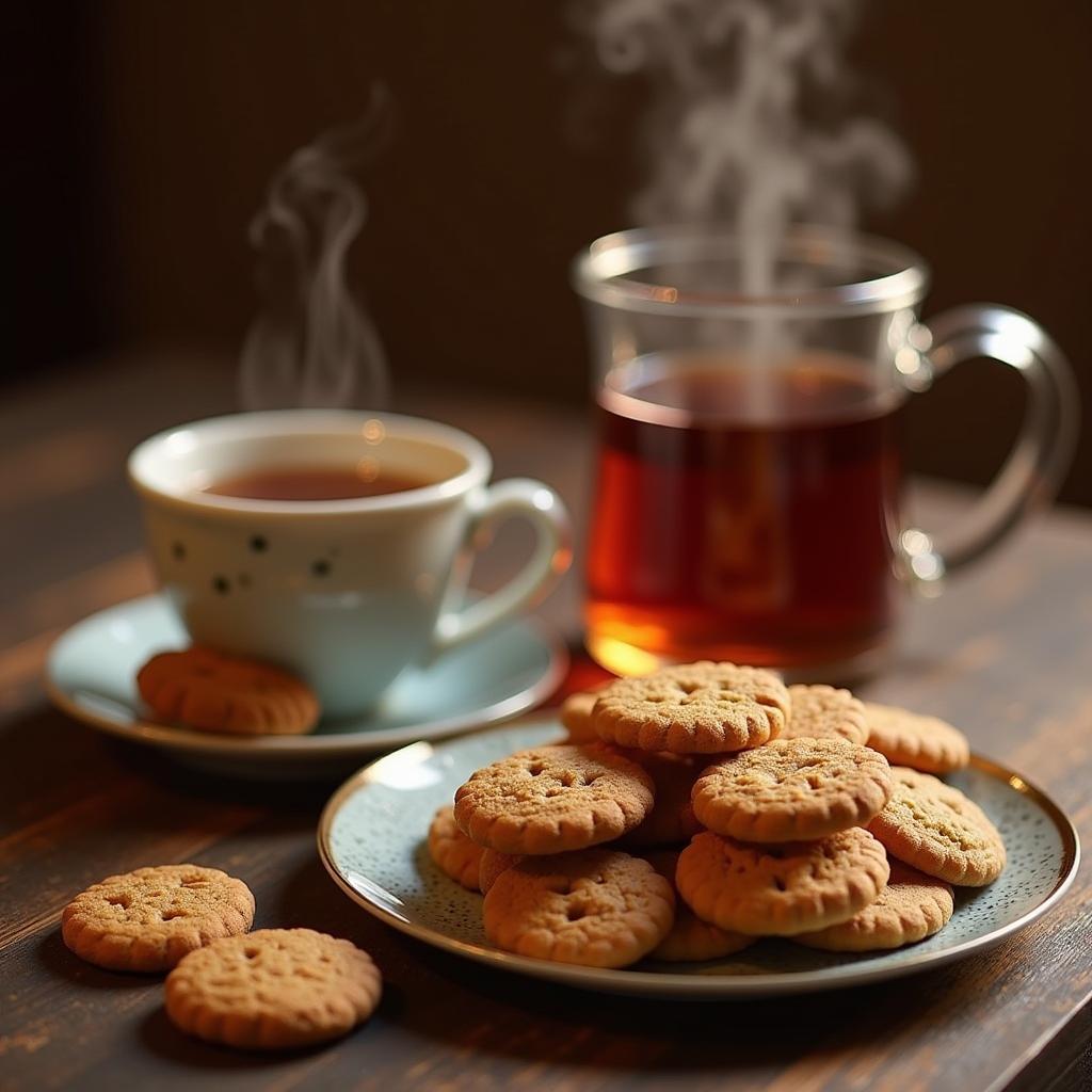 Marks and Spencer Digestive Biscuits with Tea