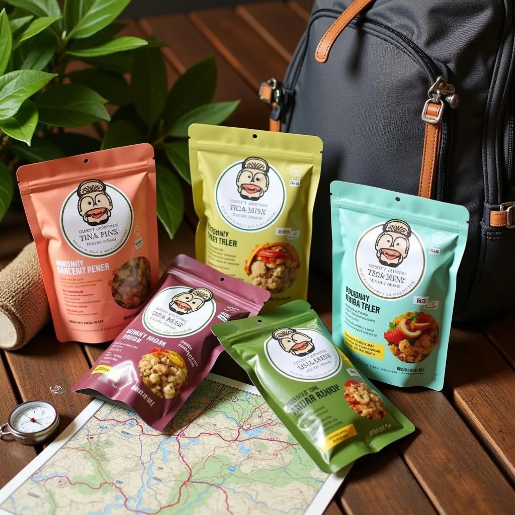 Assortment of Mary Janes Farm Backpacking Meals