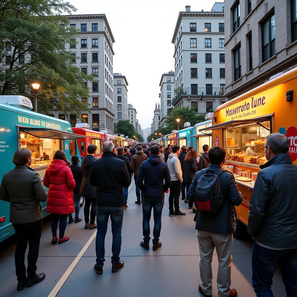 Vibrant Massachusetts Food Trailer Scene