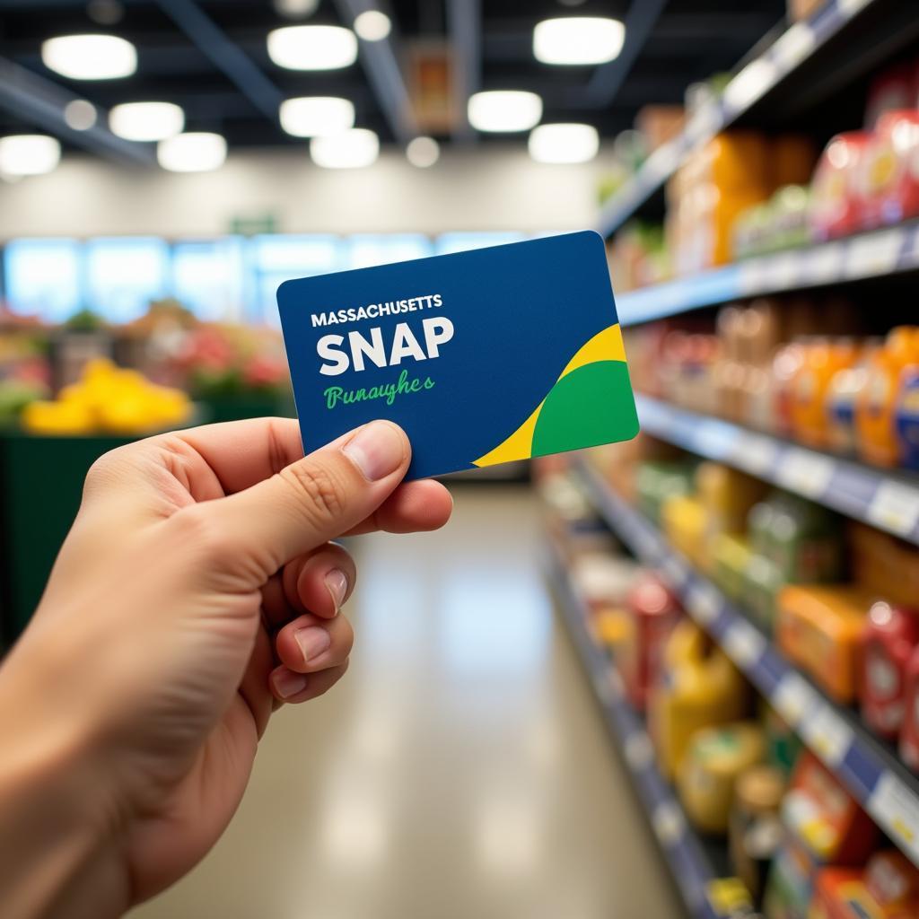 Massachusetts SNAP Benefits Card